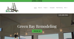 Desktop Screenshot of greenbayremodelinginc.com